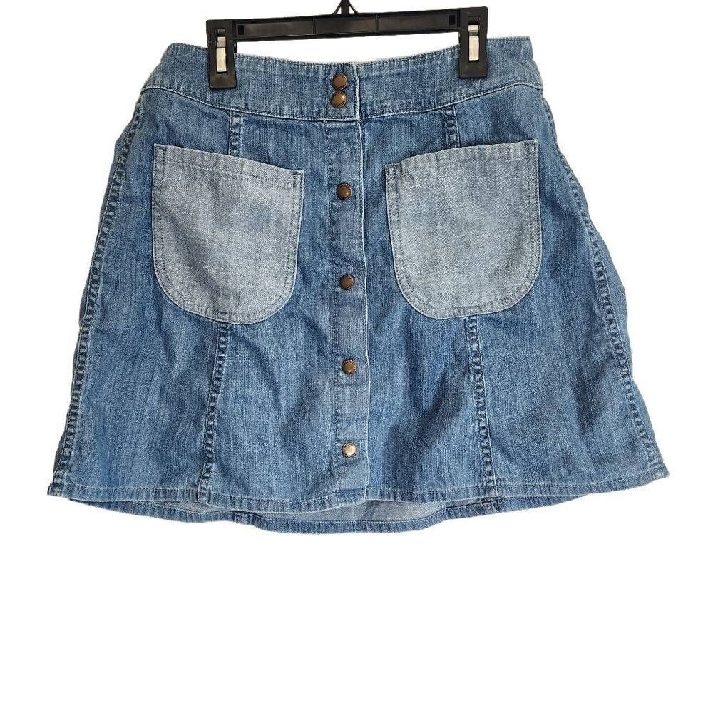 Wildfox Frankie Denim Mini Skirt Size M D20